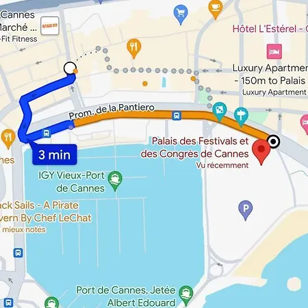 Centre à 3 Minutes Du Palais Des Festivals
